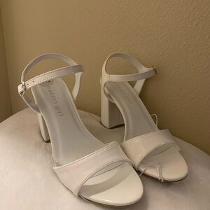 Steve Madden White Women's Heeled Sandals